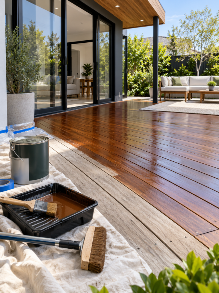 Deck Painting Services in Melbourne