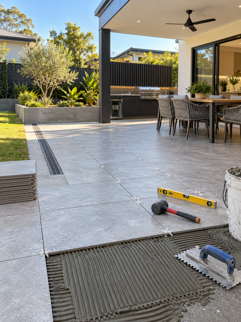 Outdoor Tiling Services in Melbourne